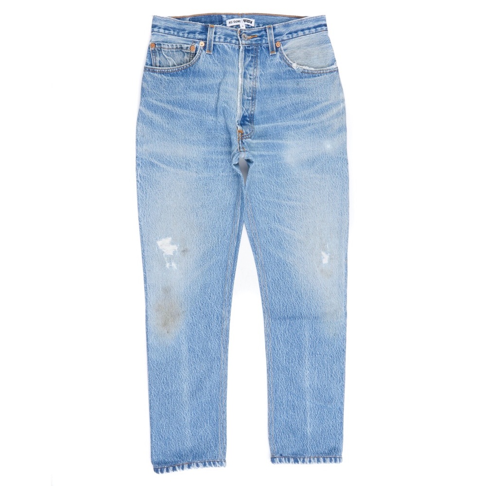 RE/DONE High Rise Ankle Crop NWT size 26